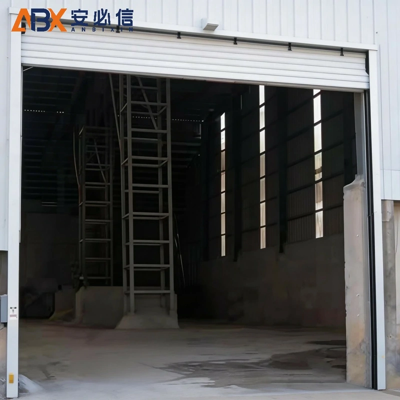 石家庄市软帘堆积门
